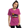 Vintage Tri-Blend Short Sleeve T-shirt, Berry Triblend, front view