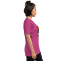 Vintage Tri-Blend Short Sleeve T-shirt, Berry Triblend, right side view