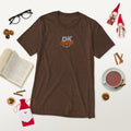 Short sleeve t-shirt, Brown Triblend, front view
