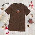 Short sleeve t-shirt, Brown Triblend, front view