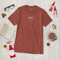 Short sleeve t-shirt, Clay Triblend, front view