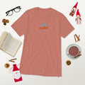 Short sleeve t-shirt, Mauve Triblend, front view