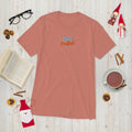 Short sleeve t-shirt, Mauve Triblend, front view