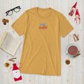 Short sleeve t-shirt, Mustard Triblend, front view