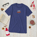 Short sleeve t-shirt, Navy Triblend, front view
