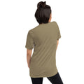 Vintage Tri-Blend Short Sleeve T-shirt, Olive Triblend, back view