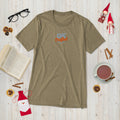 Short sleeve t-shirt, Olive Triblend, front view