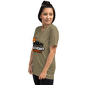 Vintage Tri-Blend Short Sleeve T-shirt, Olive Triblend, left-front view