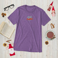Short sleeve t-shirt, Purple Triblend, front view