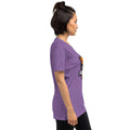Vintage Tri-Blend Short Sleeve T-shirt, Purple Triblend, right side view
