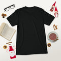 Short sleeve t-shirt, Solid Black Triblend, back view