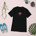 Short sleeve t-shirt, Solid Black Triblend, front view