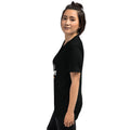Vintage Tri-Blend Short Sleeve T-shirt, Solid Black Triblend, left side view