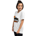 Vintage Tri-Blend Short Sleeve T-shirt, Solid White Triblend, left-front view