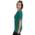 Vintage Tri-Blend Short Sleeve T-shirt, Teal Triblend, left side view