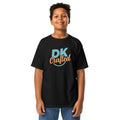Youth classic tee, Black, front view