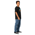 Youth classic tee, Black, right-front view
