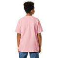 Youth classic tee, Light Pink, back view