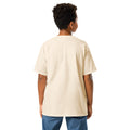 Youth classic tee, Natural, back view