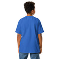 Youth classic tee, Royal, back view
