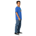 Youth classic tee, Royal, right-front view