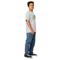 Youth classic tee, Sport Grey, right-front view