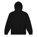 Youth heavy blend hoodie, Black, back view