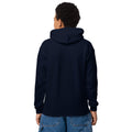 Youth heavy blend hoodie, Navy, back view