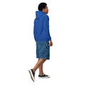 Youth heavy blend hoodie, Royal, back view