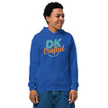 Youth heavy blend hoodie, Royal, front view