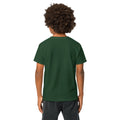 Youth t-shirt, Forest Green, back view