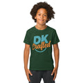 Youth t-shirt, Forest Green, front view