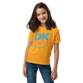 Youth t-shirt, Gold, front view