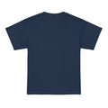 Youth t-shirt, Navy, back view