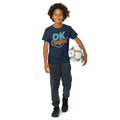 Youth t-shirt, Navy, front view