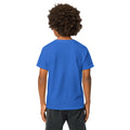 Youth t-shirt, Royal, back view