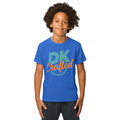 Youth t-shirt, Royal, front view