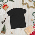 Youth Short Sleeve T-Shirt, Black, back view