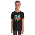 Youth Short Sleeve T-Shirt, Black, front view